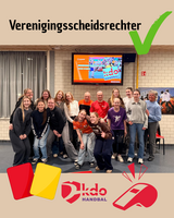 Handbaljeugd opgeleid tot verenigingsscheidsrechter